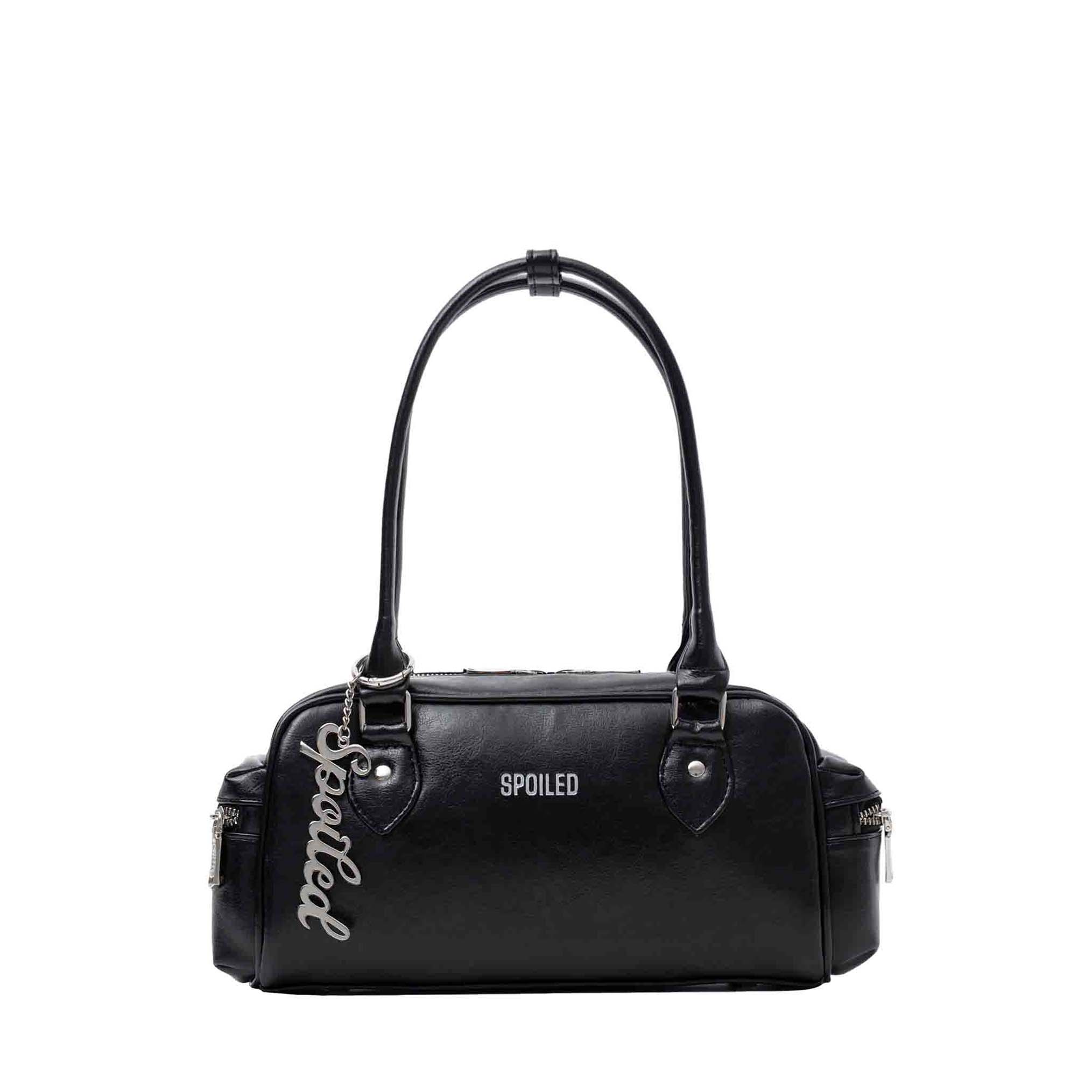 LONG TOP - HANDLE BOX BAG | BLACK - SPOILED 2025