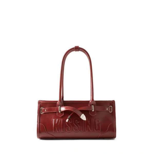 KISSING HANDLE BAG | RED